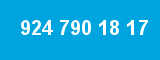 924 790 18 17 924 790 18 17